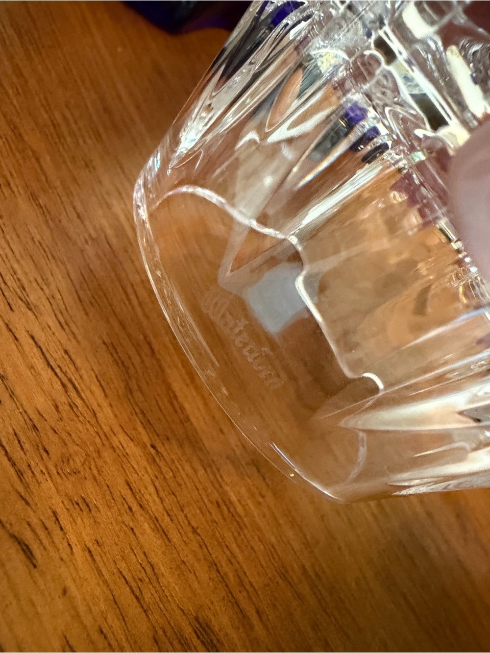 Waterford Crystal Clear Cut-Glass Fairy Lamp - Picture 3 of 4
